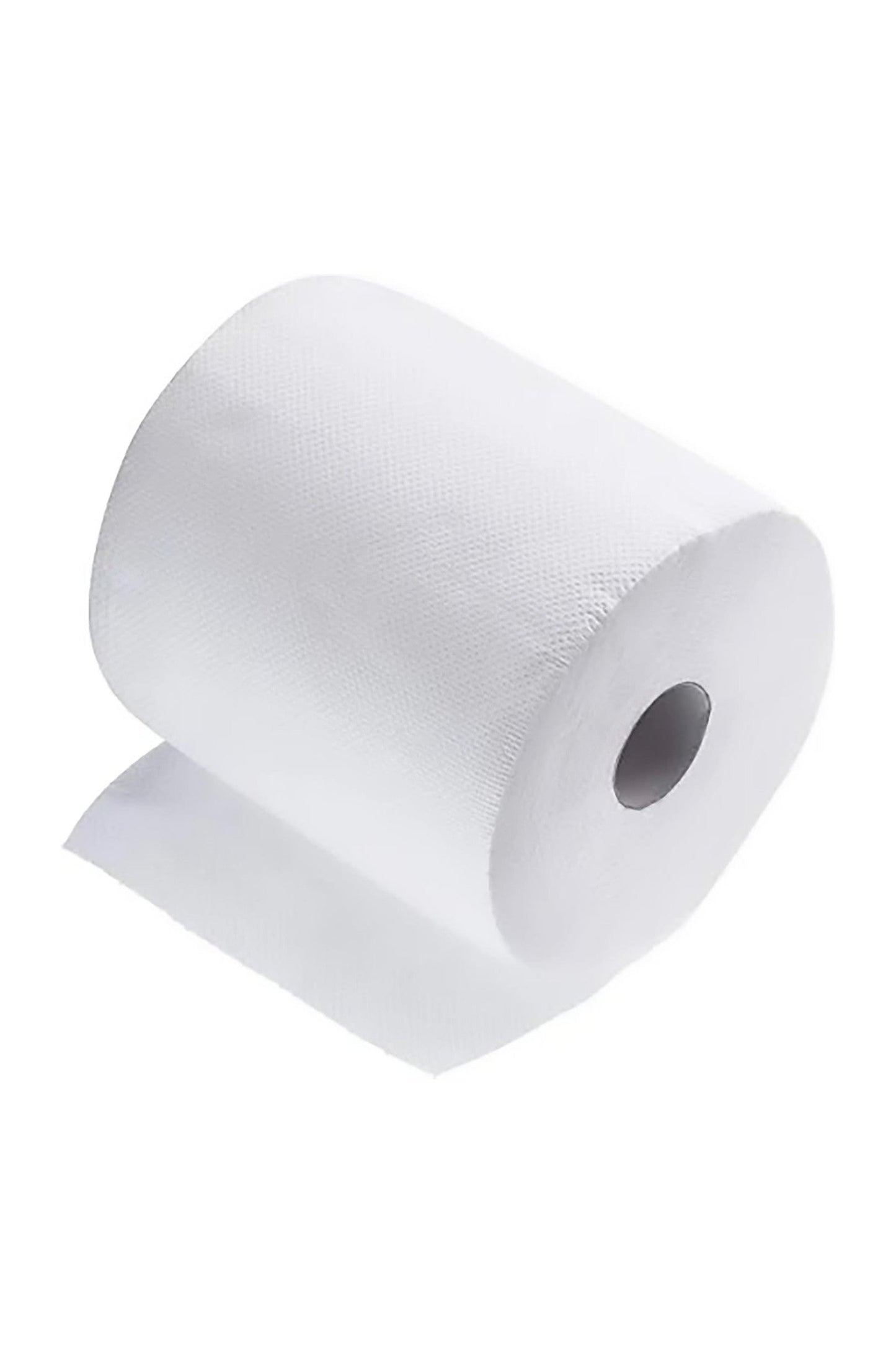 Samicash Bobina Carta in Rotolo, Confezione Scorta da 4 Rotoli, Doppio Velo, Bianco, 390 Strappi per Rotolo