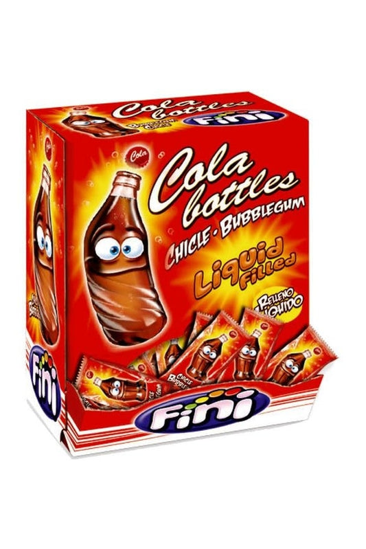 Fini gomma per bottiglie di cola liquide | 200x | Peso totale 1000 gr