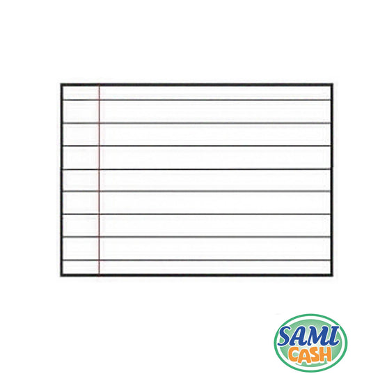 Samicash QUADERNO a Righe MAXI ACTIVE COLOR MONOCOLORE ASSORTITO - Multipack da 20 Pezzi - Scorta Scuola