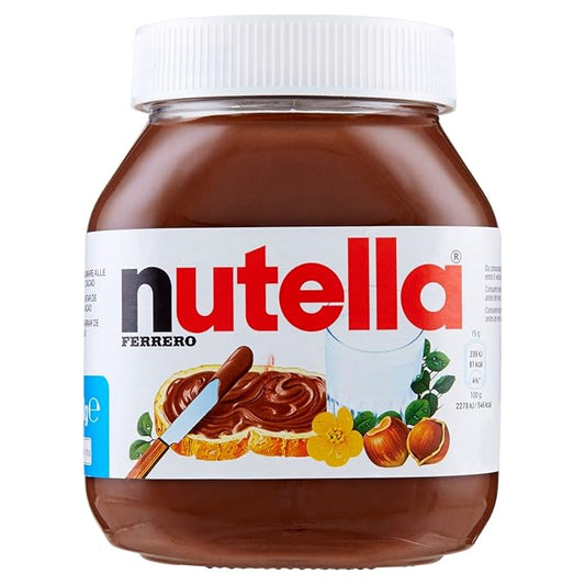 Nutella Ferrero 630g – Crema Spalmabile alle Nocciole e Cacao per la Famiglia