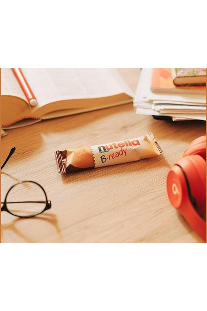 Nutella B-Ready 6x22g – Snack Croccante Ripieno di Crema Nutella, Pronto da Gustare Ovunque