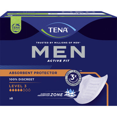 TENA MEN ACTIVE FIT LEVEL 3 PZ.8 3 PZ