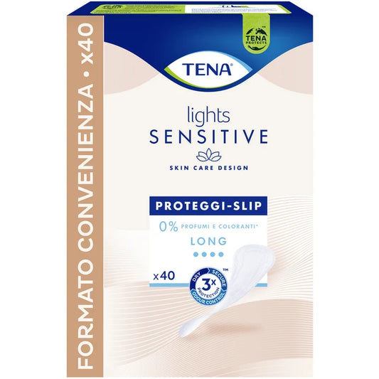TENA Light Proteggi Slip Long 40pz Salvaslip Perdite Leggere Donna x 3 pz
