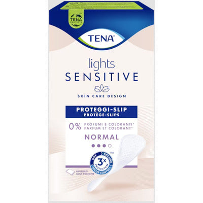 TENA Lights Sensitive Normal 22 pz Proteggi Slip Perdite Urinarie Donna 6 pz