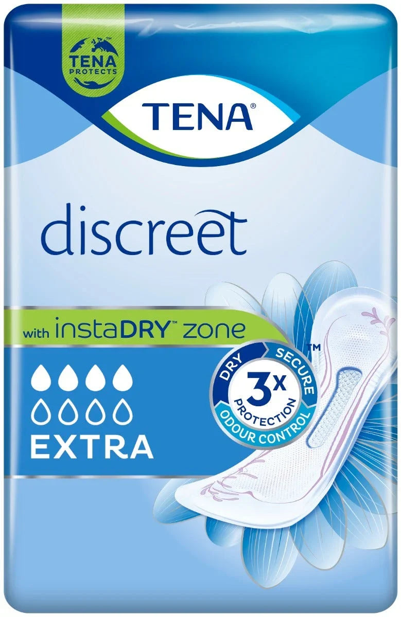 TENA Discreet Extra 10pz Assorbenti Perdite Moderate Pelle Sensibile