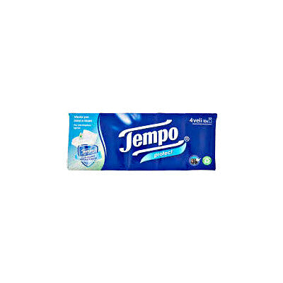 TEMPO FAZZOLETTI PROTECT PZ.10 10 PZ