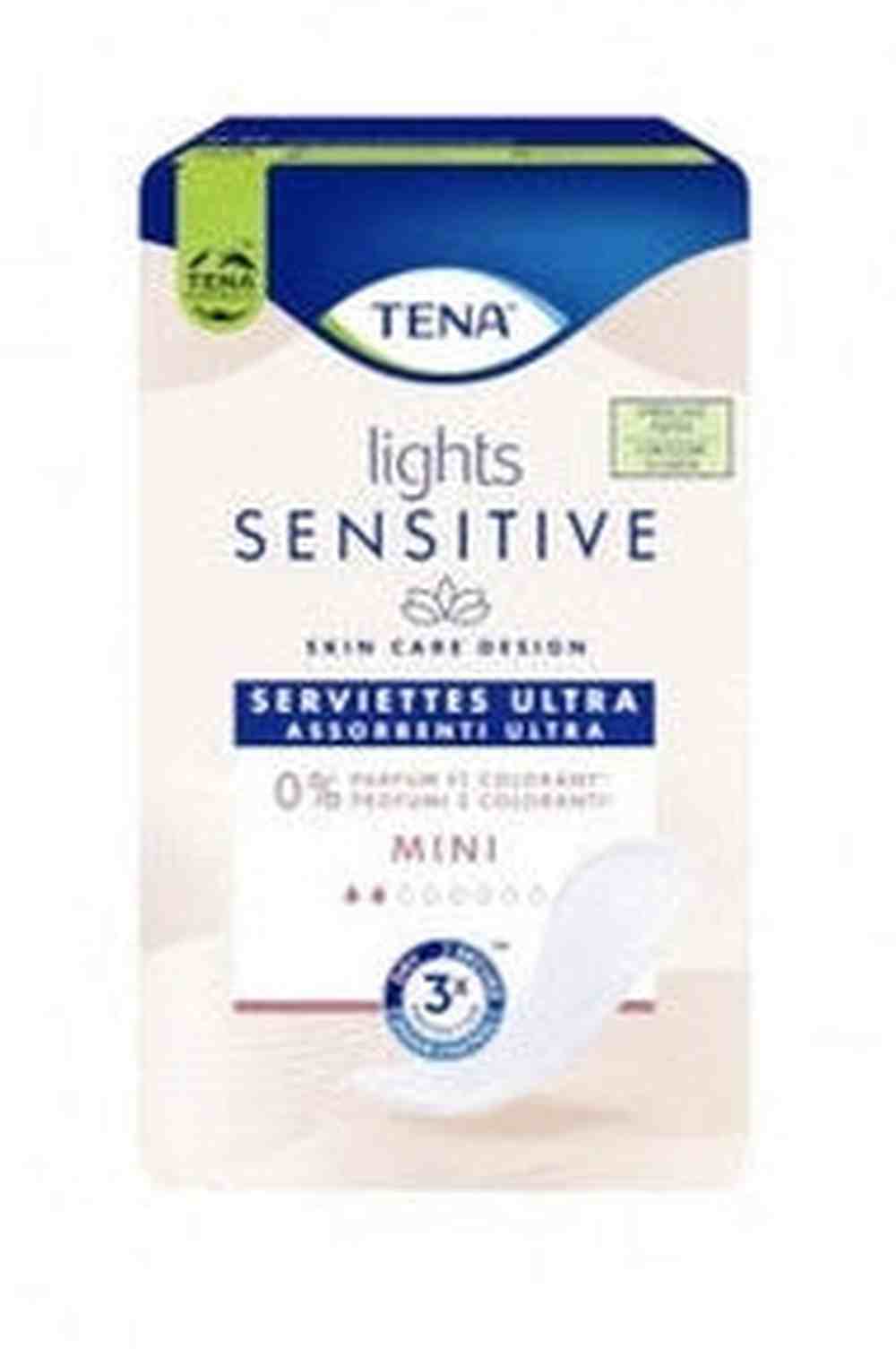 TENA Lights Sensitive Ultra Mini 20pz Proteggi Slip Ultra Sottili x 10 pz