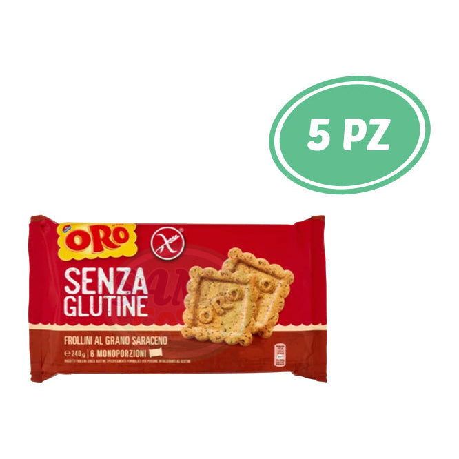 SAIWA ORO S/GLUTINE GRANO SARACENO 240 5 pz