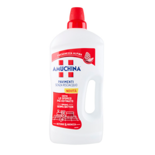 AMUCHINA PAVIMENTI 1,25 LT FRESCHEZZA ALPINA 8 Pack