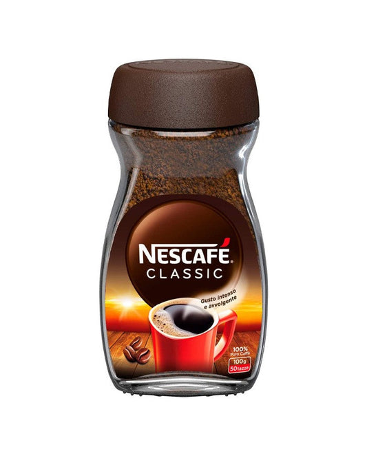 Nescafé Classico Caffè Solubile 100g Vasetto Gusto Corposo 12pz