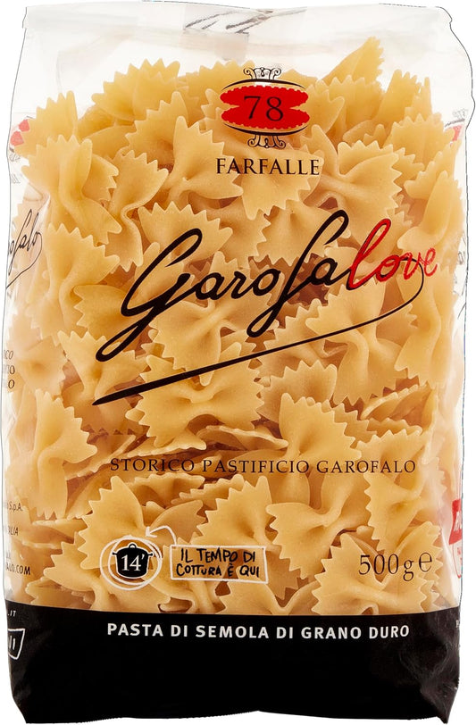 Pasta Garofalo Farfalle 500g 16pz
