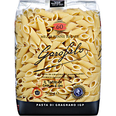GAROFALO 060 MEZZE PENNE RIGATE GR.500 8 PZ.