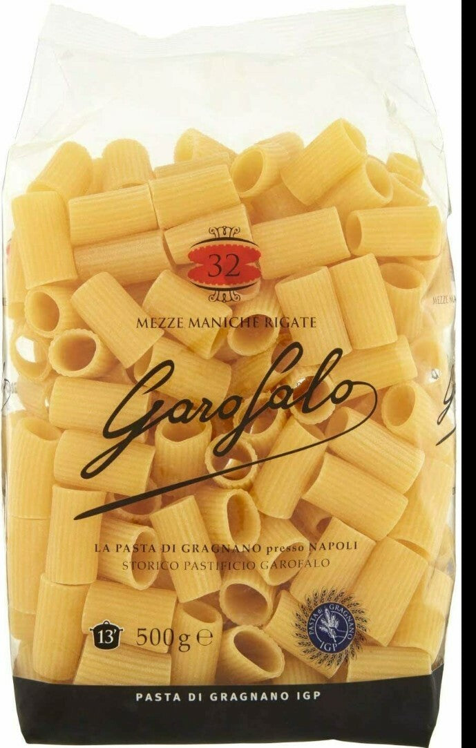Pasta Garofalo Mezza Manica 500g 16pz