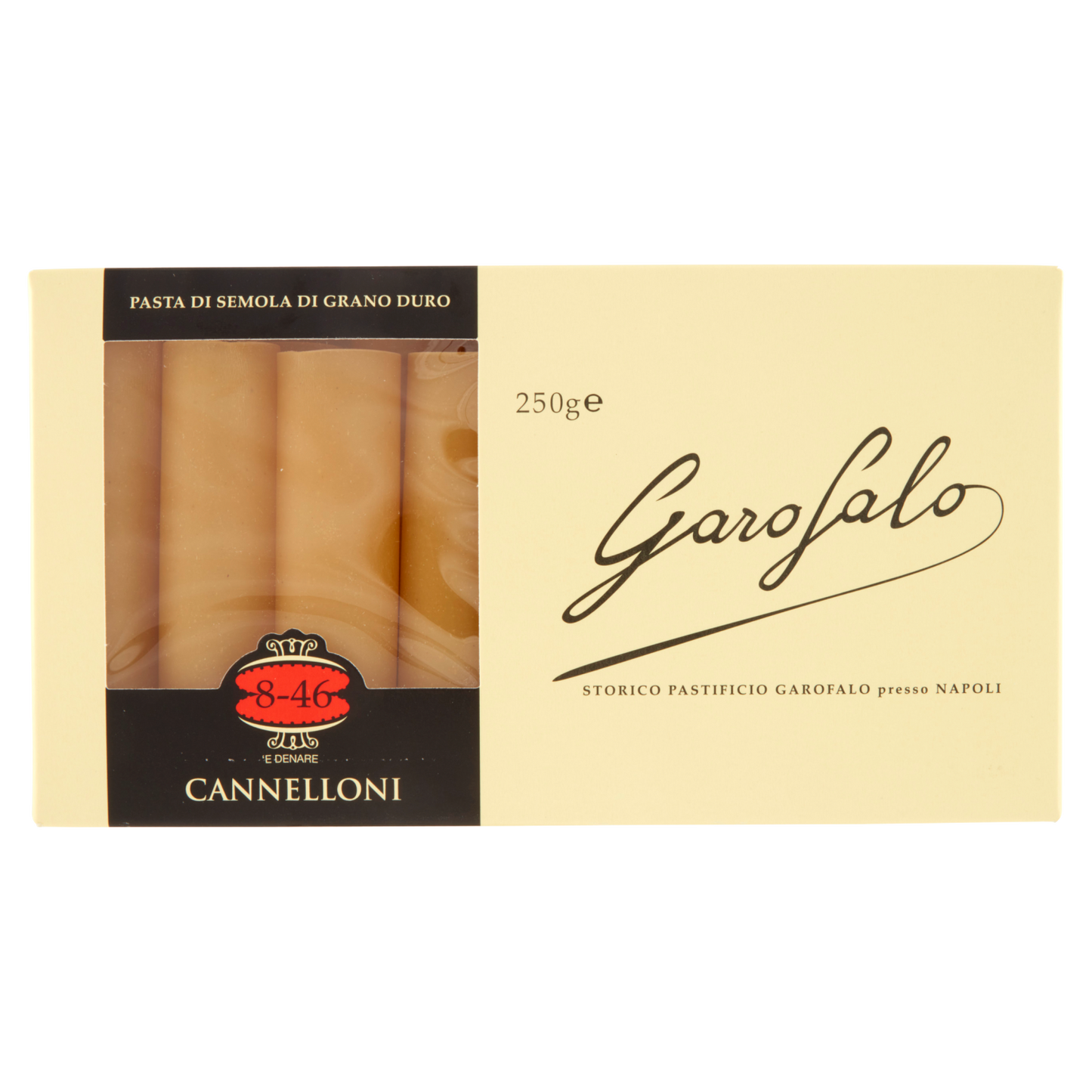 Garofalo Cannelloni 250g Pasta Semola Grano Duro 12pz