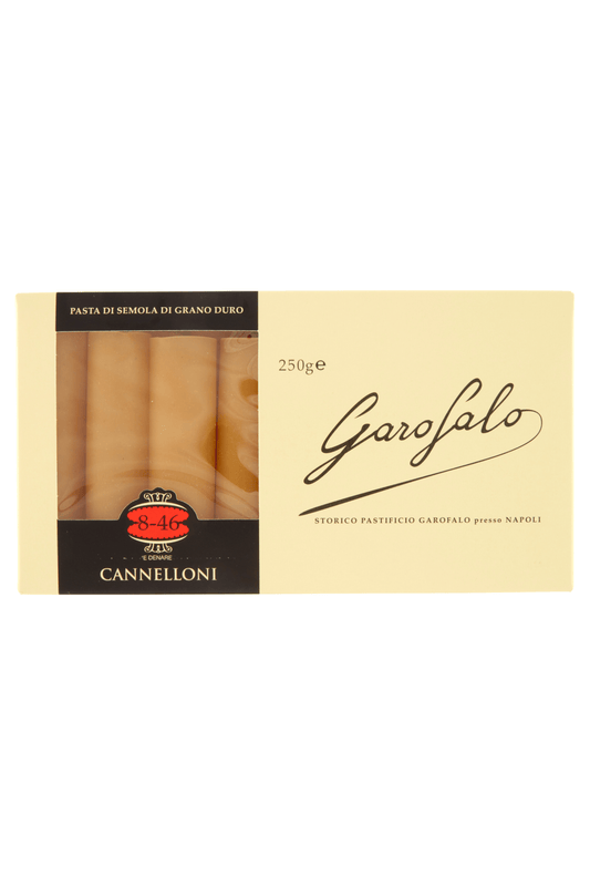 Garofalo Cannelloni 250g Pasta Semola Grano Duro 12pz