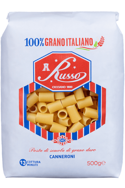 Pasta Russo 500g Canneroni 20pz