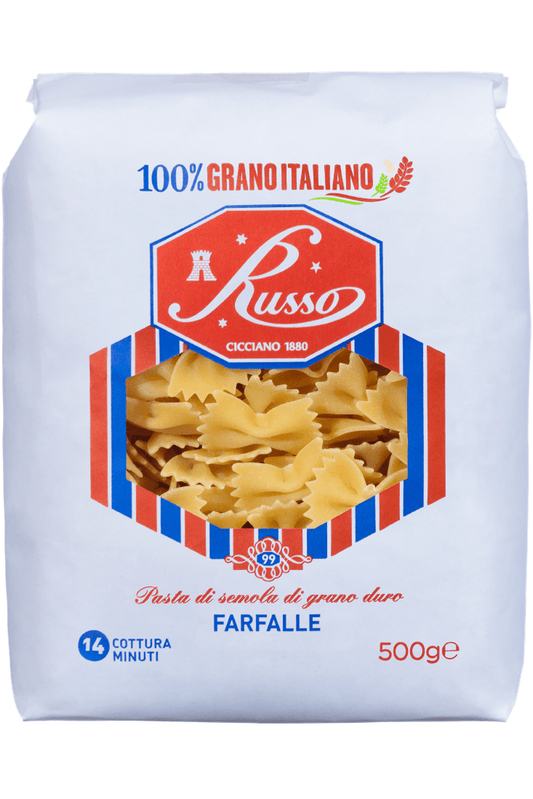 Pasta Russo 500g Farfalle 24pz