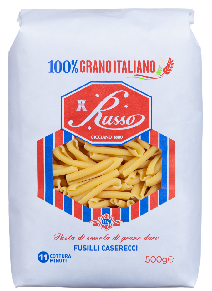 Pasta Russo 500g Fusillone 12pz