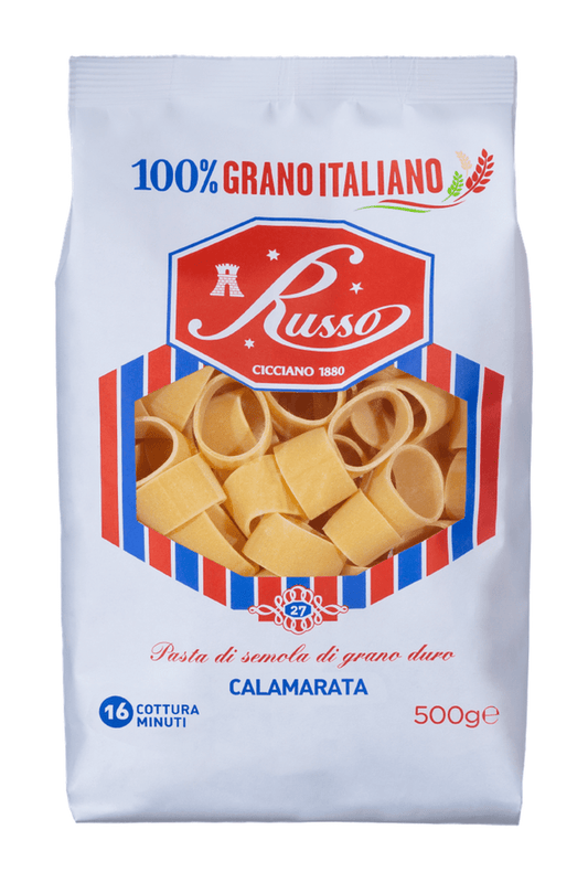 Pasta Russo 500g Calamarata 12pz