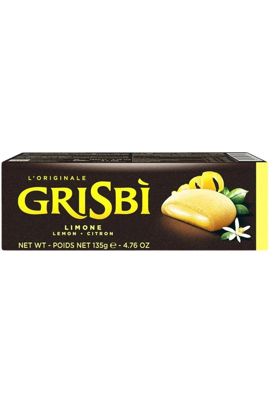 Grisbì Biscotti 135g Crema Limone Ripieni