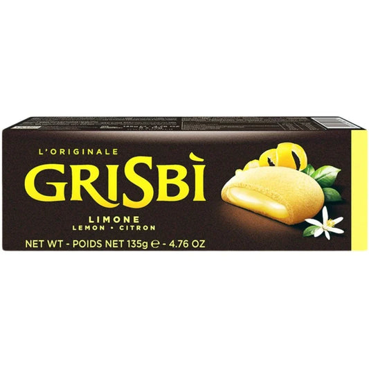 Grisbì Biscotti 135g Crema Limone Ripieni