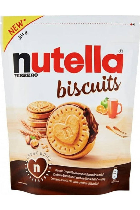 Nutella Biscuits 304g 22pz Biscotti Ripieni Crema Nutella 10pz