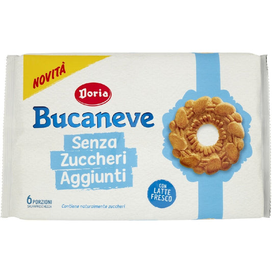 Doria Bucaneve 263g Biscotti Frollini 6pz