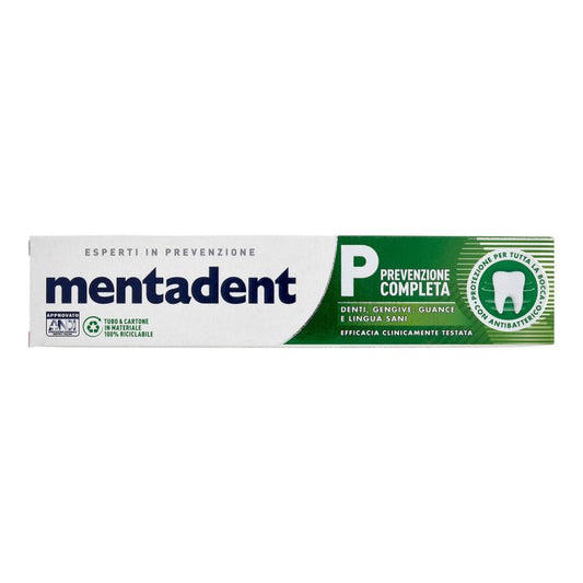 Mentadent P Dentifricio  Prevenzione Completa 75+25ml 10pz