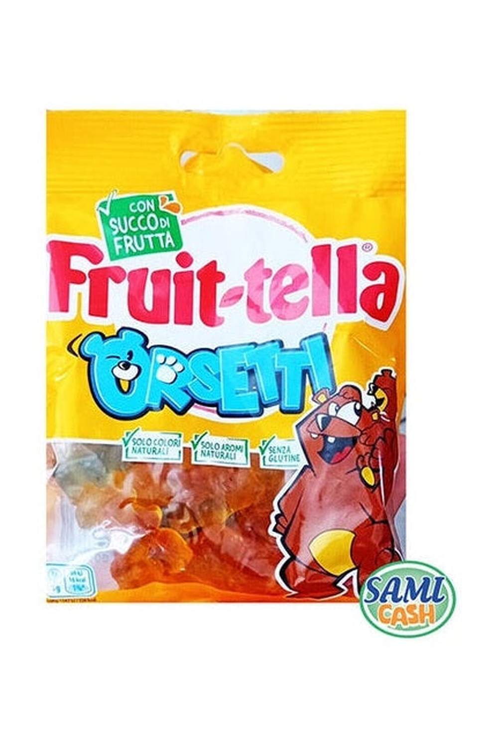 Caramelle Fruittella Orsetti Busta 90 g