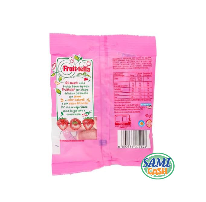 Caramelle Fruittella Pinkis Busta 90 g