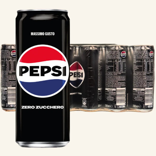 Pepsi Cola 0,33L Zero Lattina 24pz