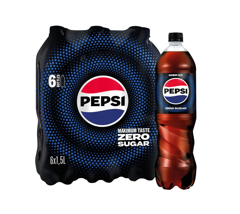 Pepsi Cola 1,5L Zero PET 6pz