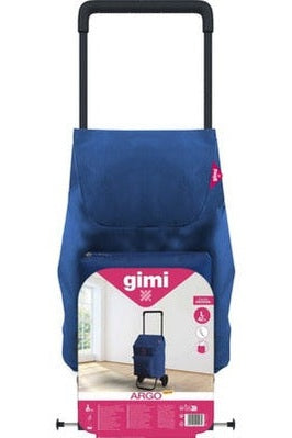 Gimi Carrello Argo Blu Spesa Pieghevole