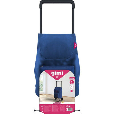 Gimi Carrello Argo Blu Spesa Pieghevole