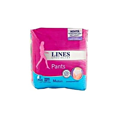 LINES SPEC.PANTS LADY PLUS MEDIA PZ.8 2 PZ