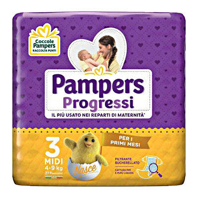 PAMPERS PROGRESSI MIDI PZ.27 3 PZ