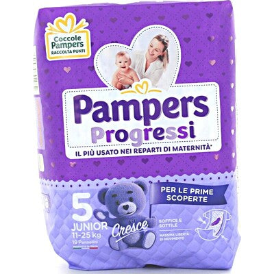 PAMPERS PROGRESSI JUNIOR PZ.18 6 PZ