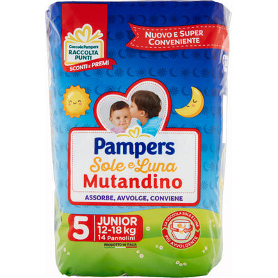 PAMPERS SOLE E L.MUTAND.JUNIOR PZ.14 6 PZ