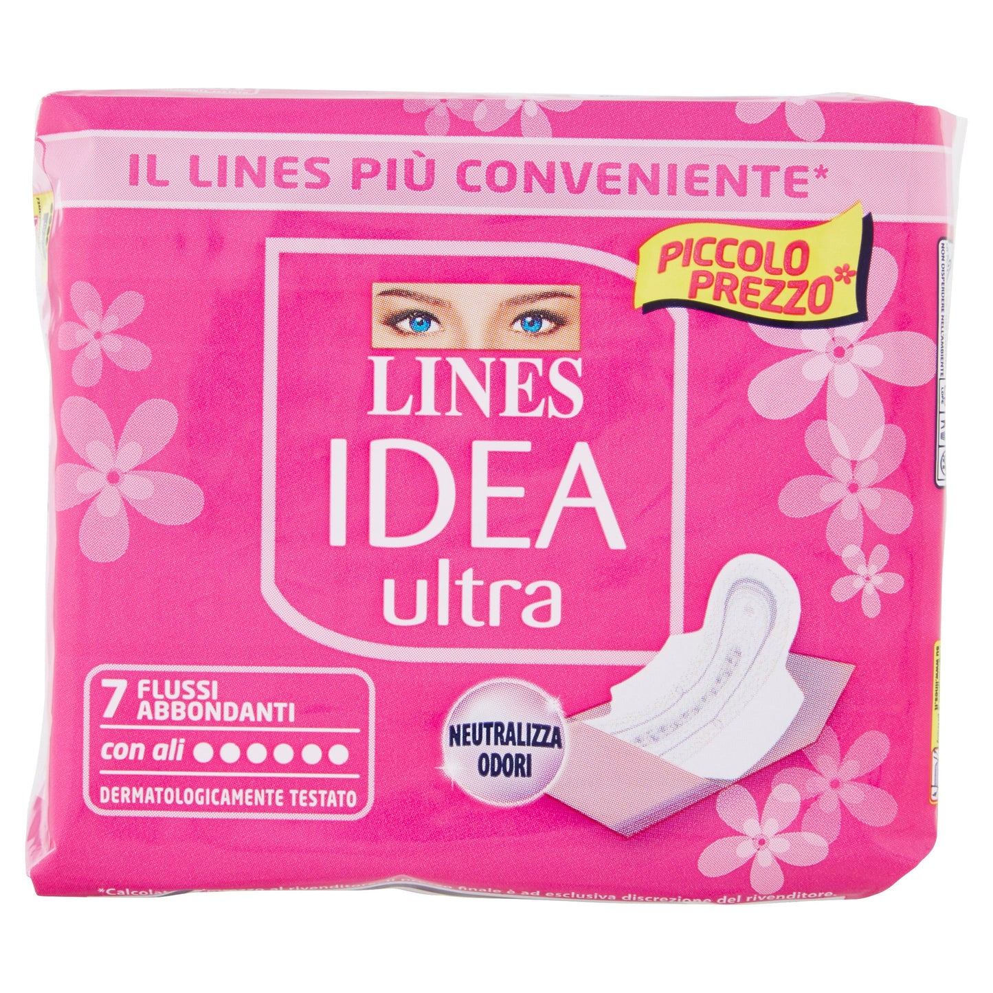 Lines Idea Ultra Flussi Abbondanti 7 Pezzi x24 Tot 168