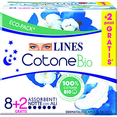 LINES COTONE ULTRA NOTTE PZ.8+2 12 PZ