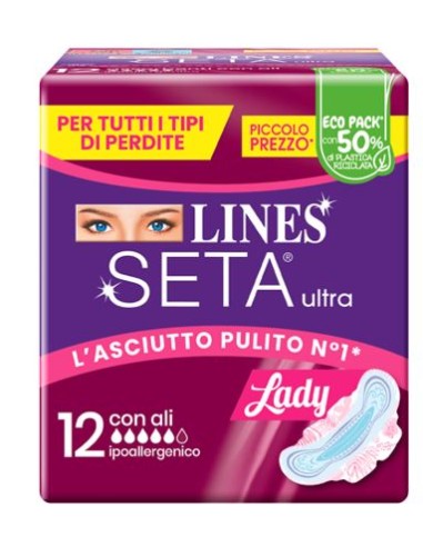 Lines Seta Ultra Lady con Ali Formato Convenienza x24