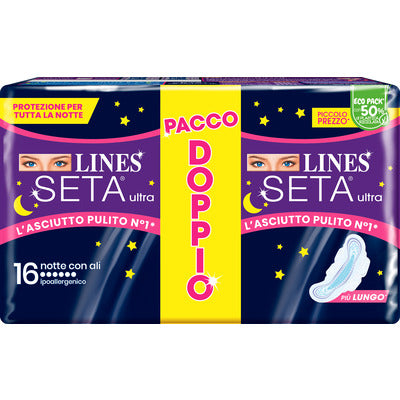 LINES SETA ULTRA NOTTE PZ.16 6 PZ