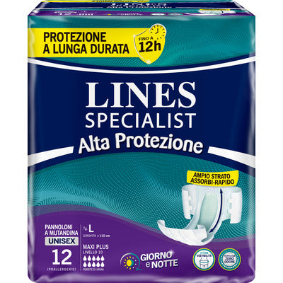 LINES SPEC.MUTAND.MAXI PLUS LARGE X 12 4 PZ