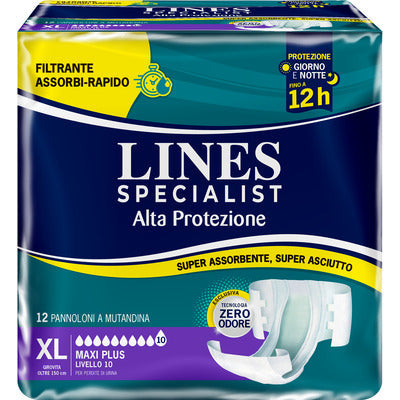 LINES SPEC.MUTAND.MAXI PLUS XLARGE X12 4 PZ