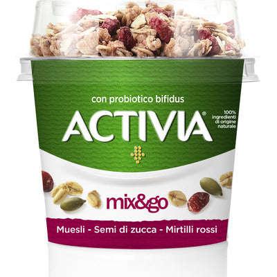 ACTIVIA MIX&GO SEMI/MUESLI/MIRT GR170 Pz 6