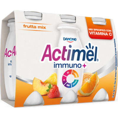 ACTIMEL IMMUNO+ FRUTTA MIX GR.100X6 Pz 4