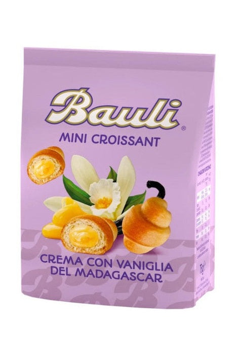 Bauli Mini Croissant Extragolosi 75g Ripieno Crema 6pz