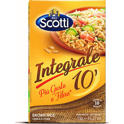 SCOTTI RISO INTEGRALE 10 MINUTI GR1000 5 PZ.