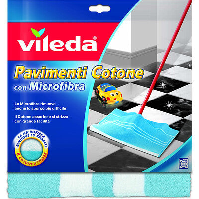 Vileda PAVIMENTI COTONE E MICROFIBRA 5pz