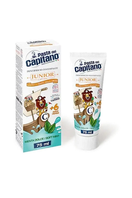 Dentifricio Pasta del Capitano Junior 75ml 12pz